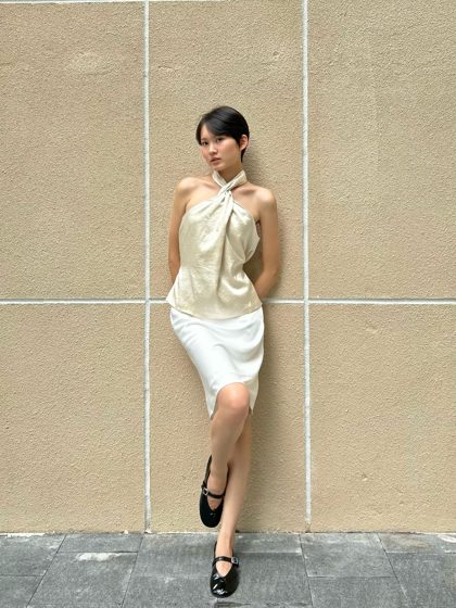 Thảo, Satin halter, frame 4 of 5